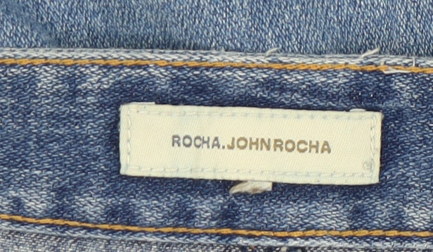 Rocha John Rocha Blue Denim Peasant Skirt Size 12 Women