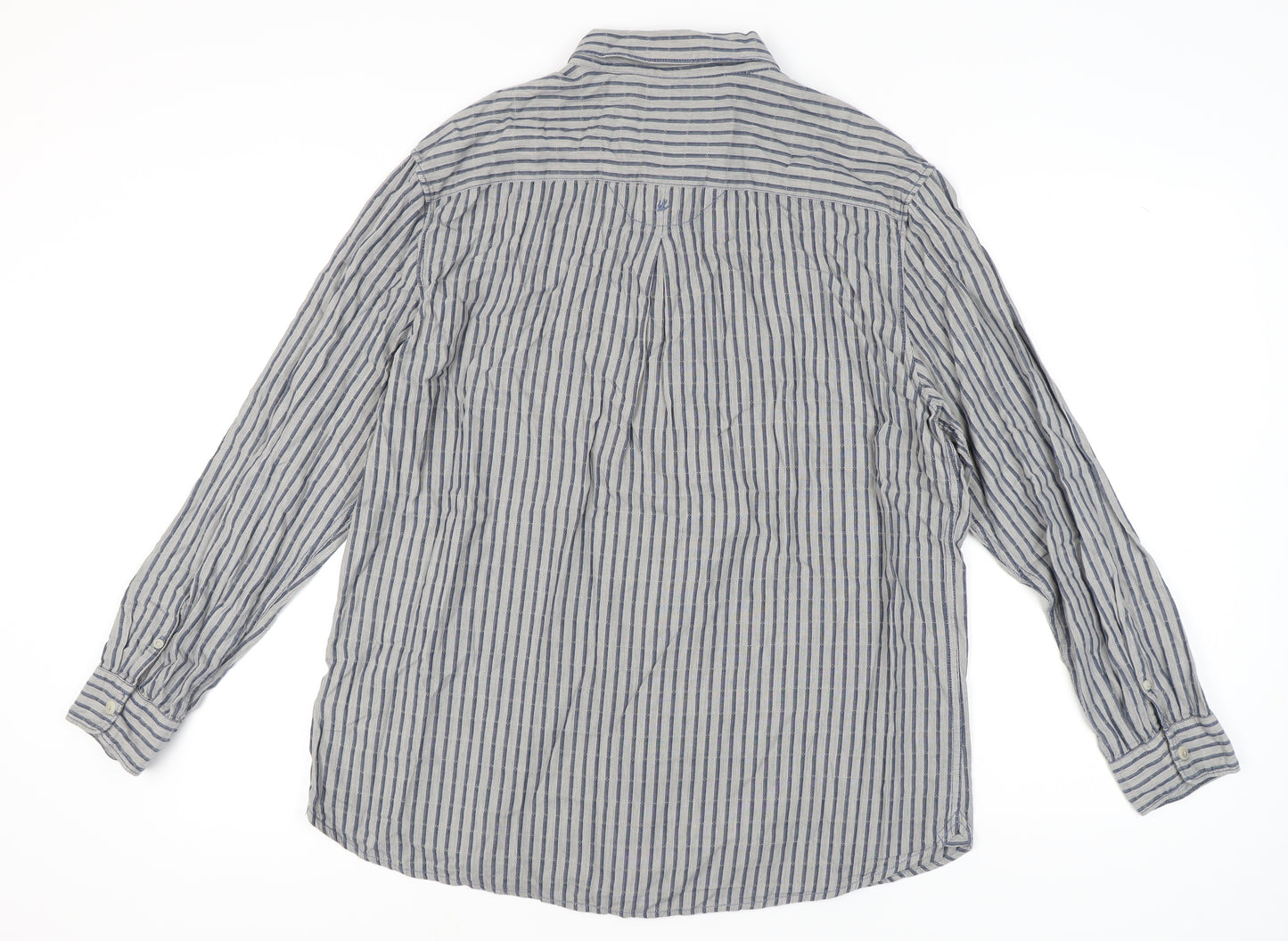 Rocha John Rocha Men's Striped XL Casual Shirt