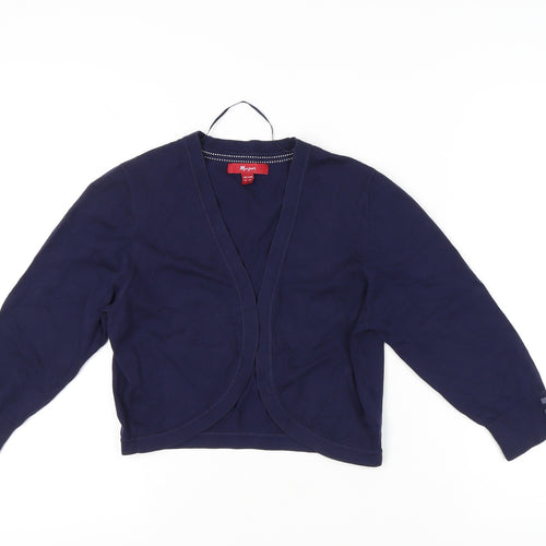 Monsoon Women's Blue Cardigan, Size 14, Cotton Blend