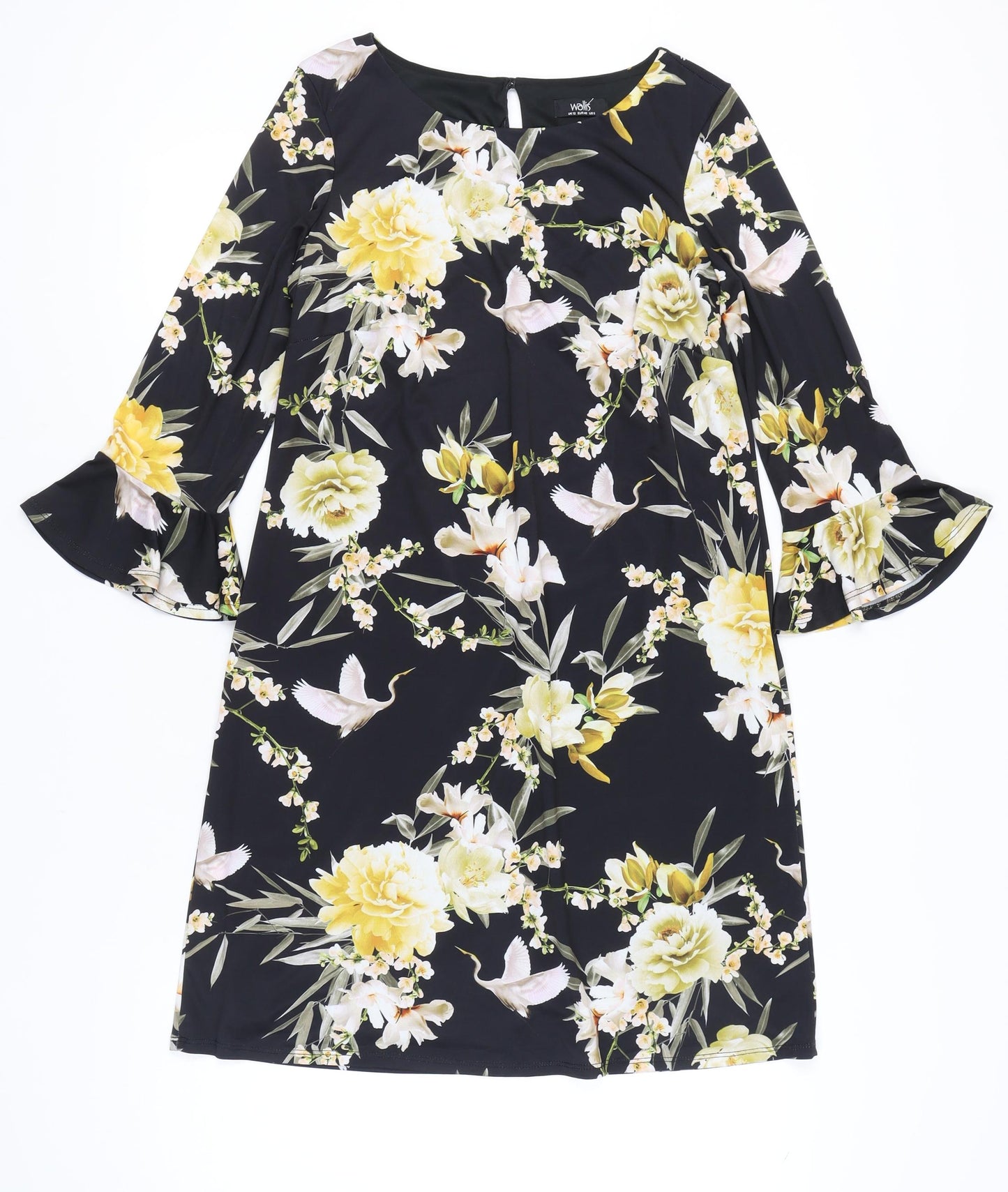 Wallis Women's Multicoloured Floral Dress Size 12