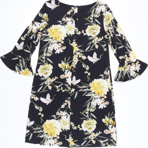 Wallis Women's Multicoloured Floral Dress Size 12