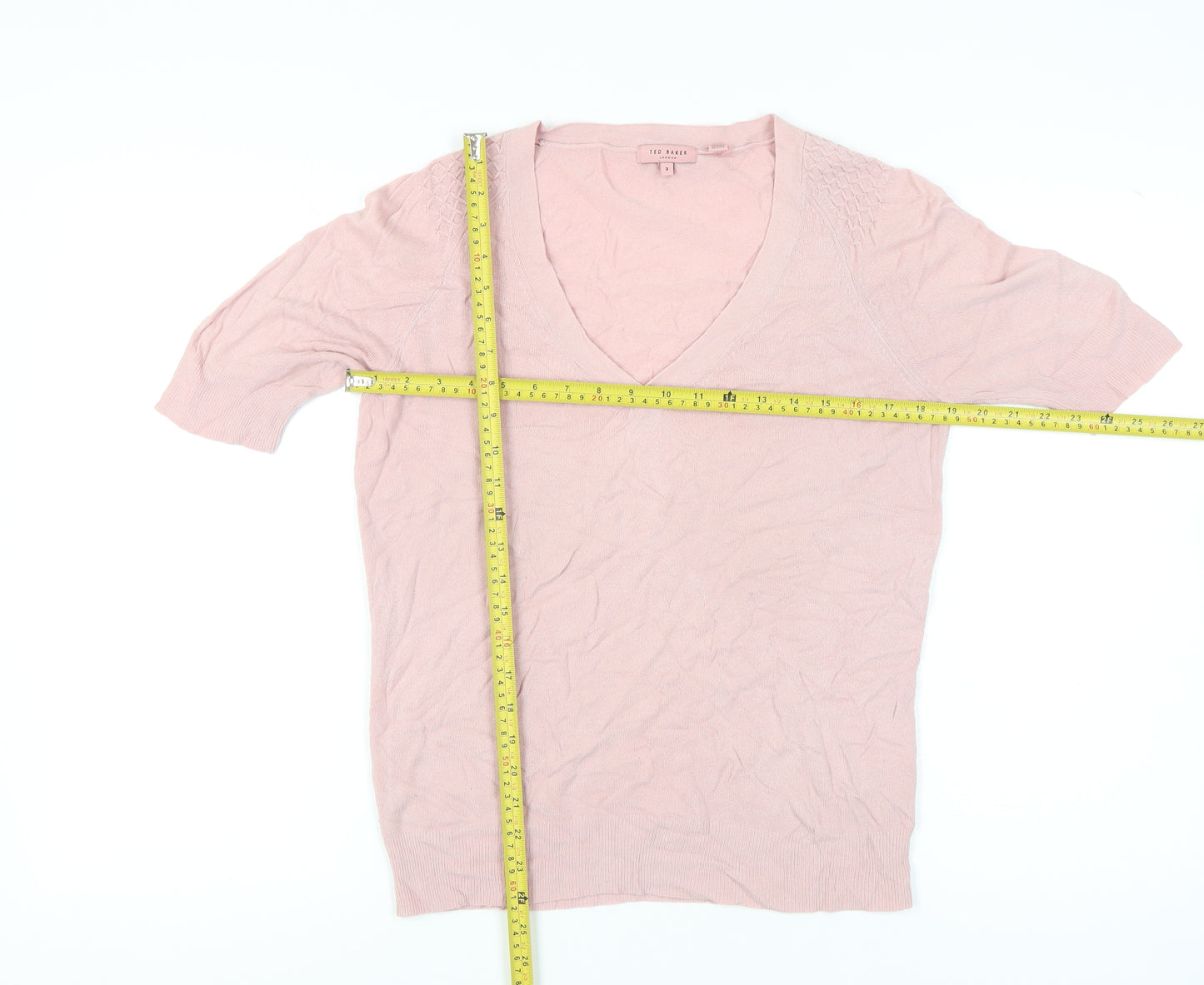 Ted Baker Women's Pink Pullover Jumper M