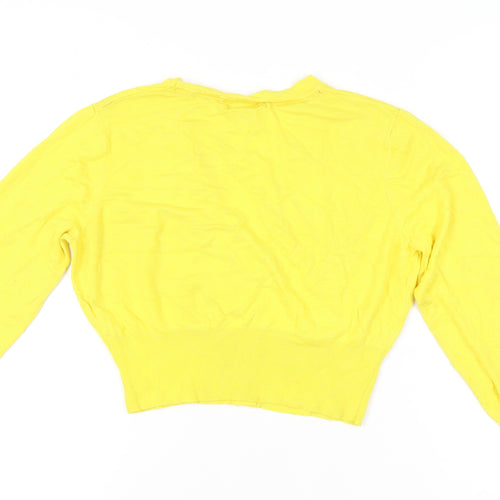 Fever London Women's Yellow Cardigan Size 16