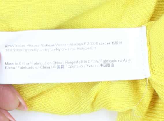 Fever London Women's Yellow Cardigan Size 16