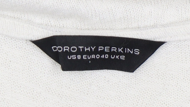Dorothy Perkins Women’s Ivory Pullover Jumper, Size 12
