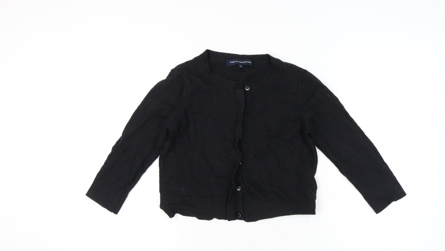French Connection Women's Black Cardigan M