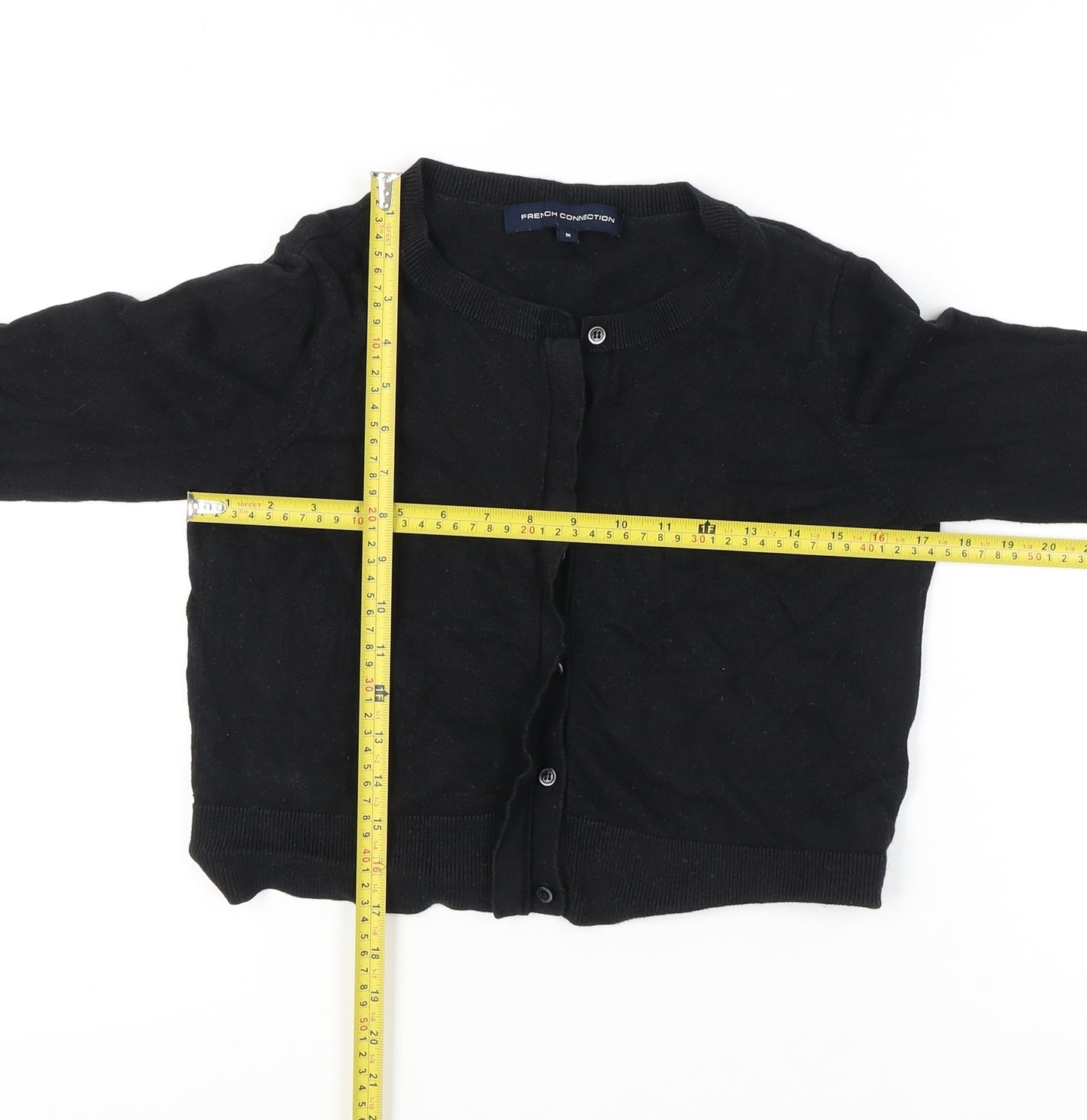 French Connection Women's Black Cardigan M