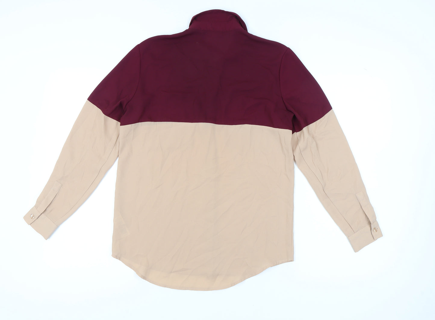 ASOS Design Womens Multicoloured Button-Up Shirt Size 8