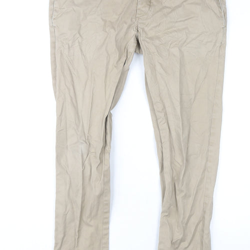 River Island Men's Beige Chinos UK 34R Casual
