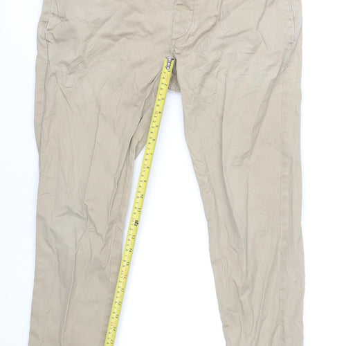 River Island Men's Beige Chinos UK 34R Casual