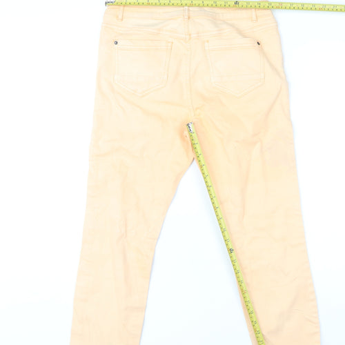 White Stuff Beige Straight Women's Jeans Size 14