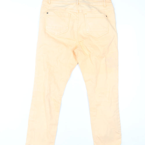 White Stuff Beige Straight Women's Jeans Size 14