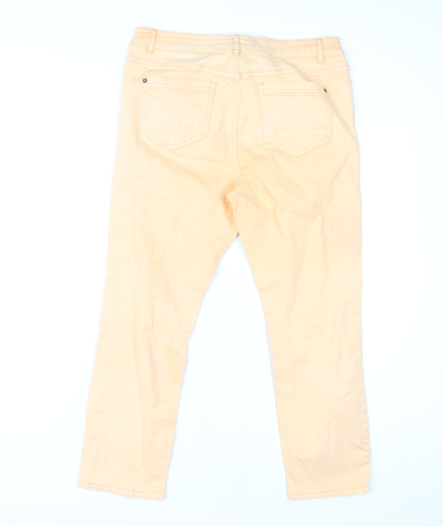 White Stuff Beige Straight Women's Jeans Size 14