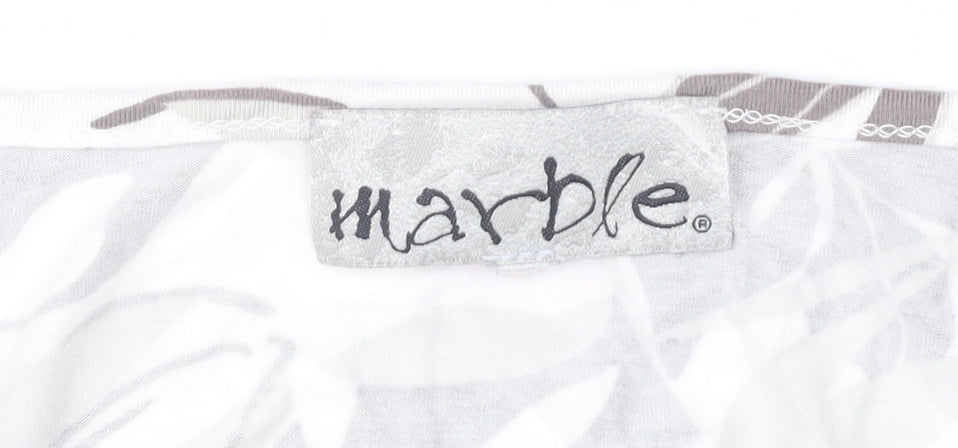 Marble Women's Multicoloured Floral T-Shirt Size 14