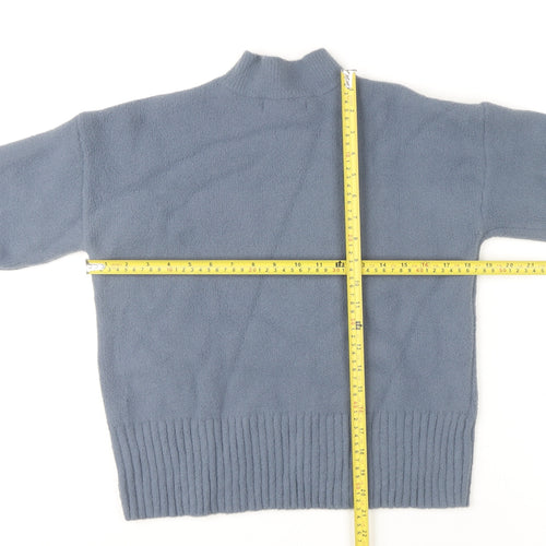 Marks and Spencer Women Blue Medium Pullover Jumper