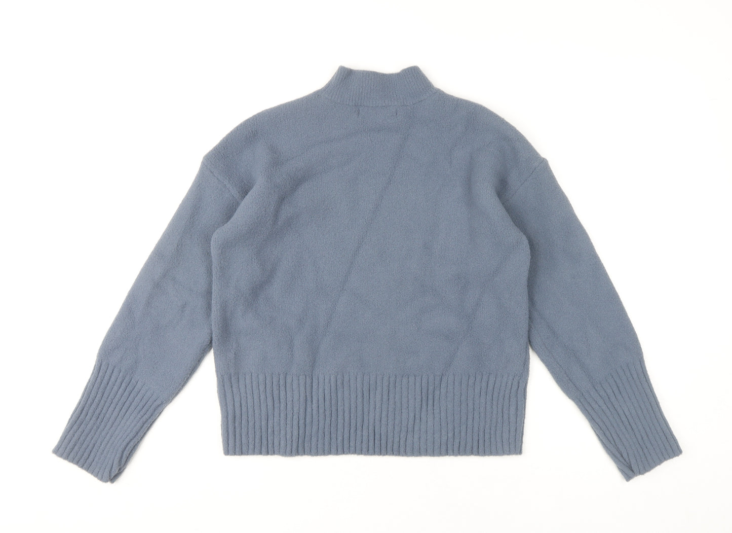 Marks and Spencer Women Blue Medium Pullover Jumper