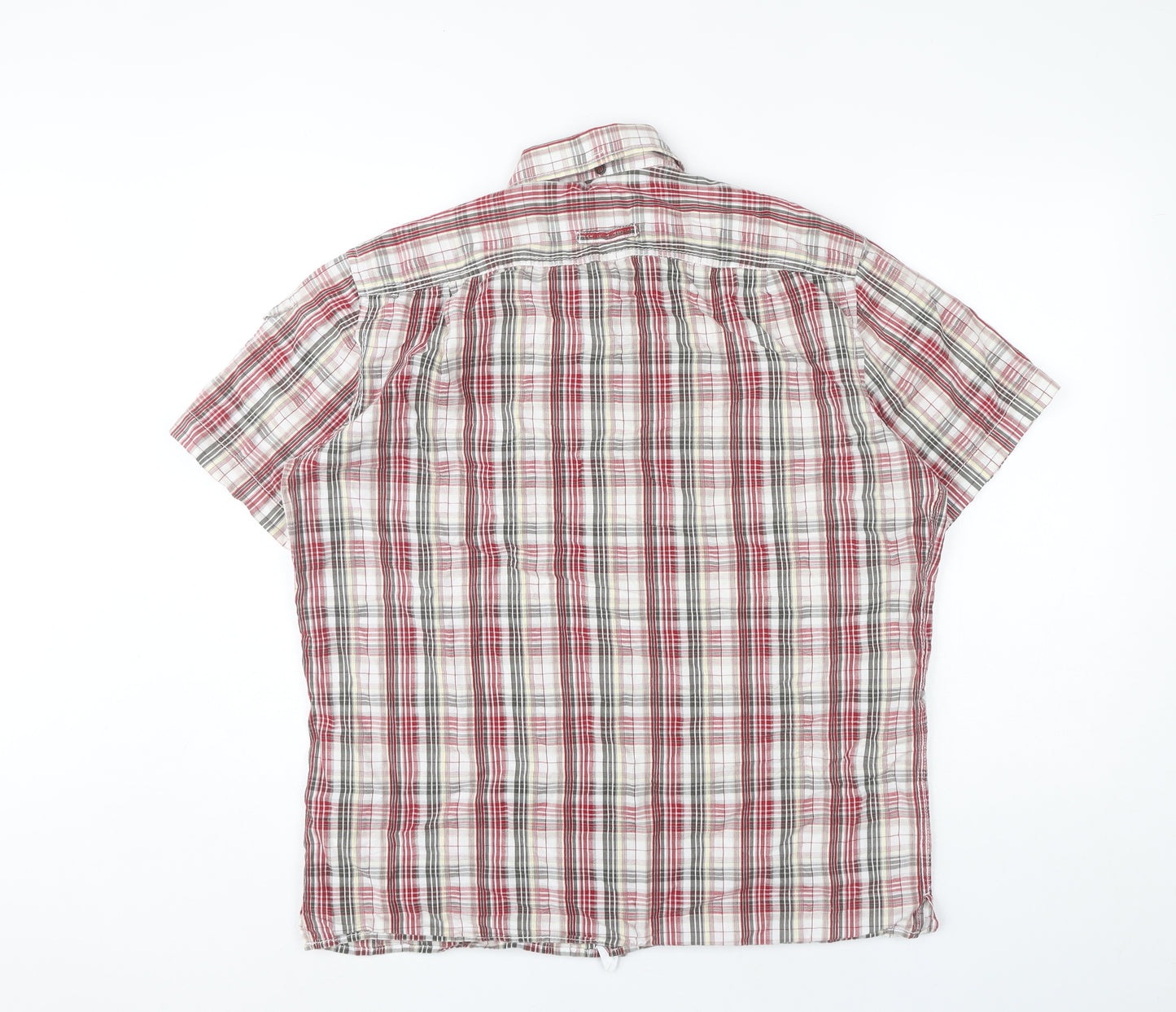 Camel Active Men's Multicoloured Check Shirt L