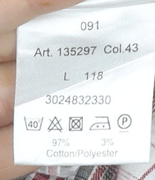 Camel Active Men's Multicoloured Check Shirt L