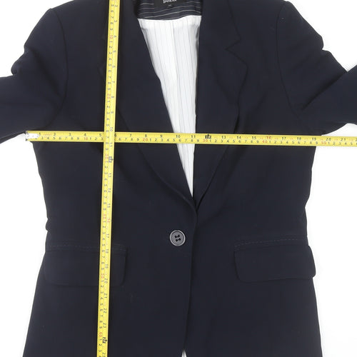 Marks and Spencer Women's Blue Blazer UK Size 14 Business