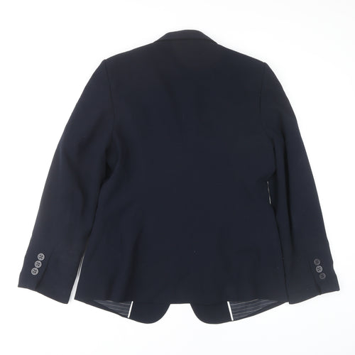 Marks and Spencer Women's Blue Blazer UK Size 14 Business