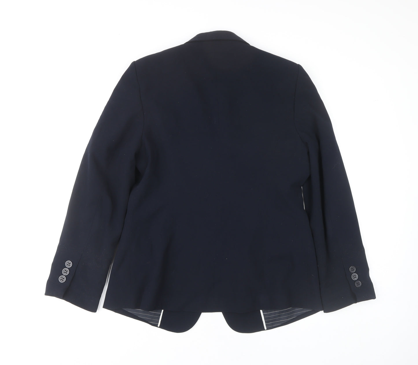 Marks and Spencer Women's Blue Blazer UK Size 14 Business