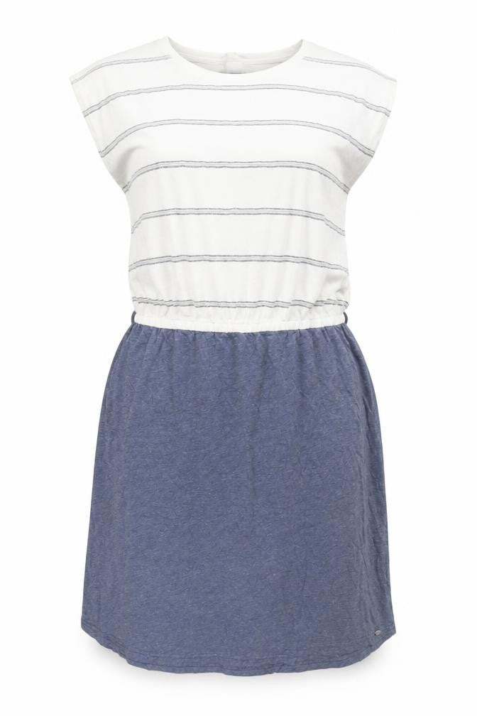 Animal Women's Multicoloured Striped T-Shirt Dress