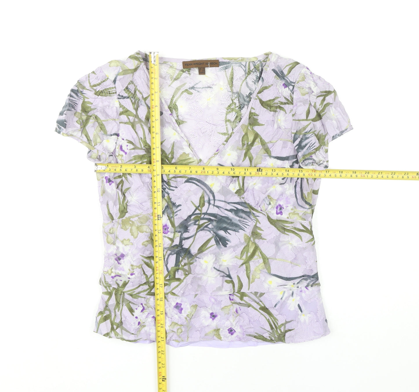 Fenn Wright Manson Women's Multicoloured Silk Blouse