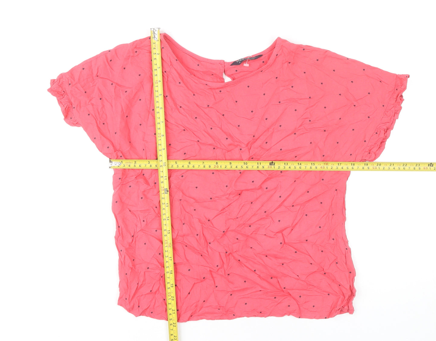 Marks and Spencer Women Pink Blouse Size 12