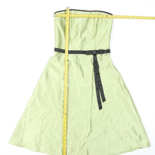 Scott McClintock Women's Green A-Line Dress, Size 4P