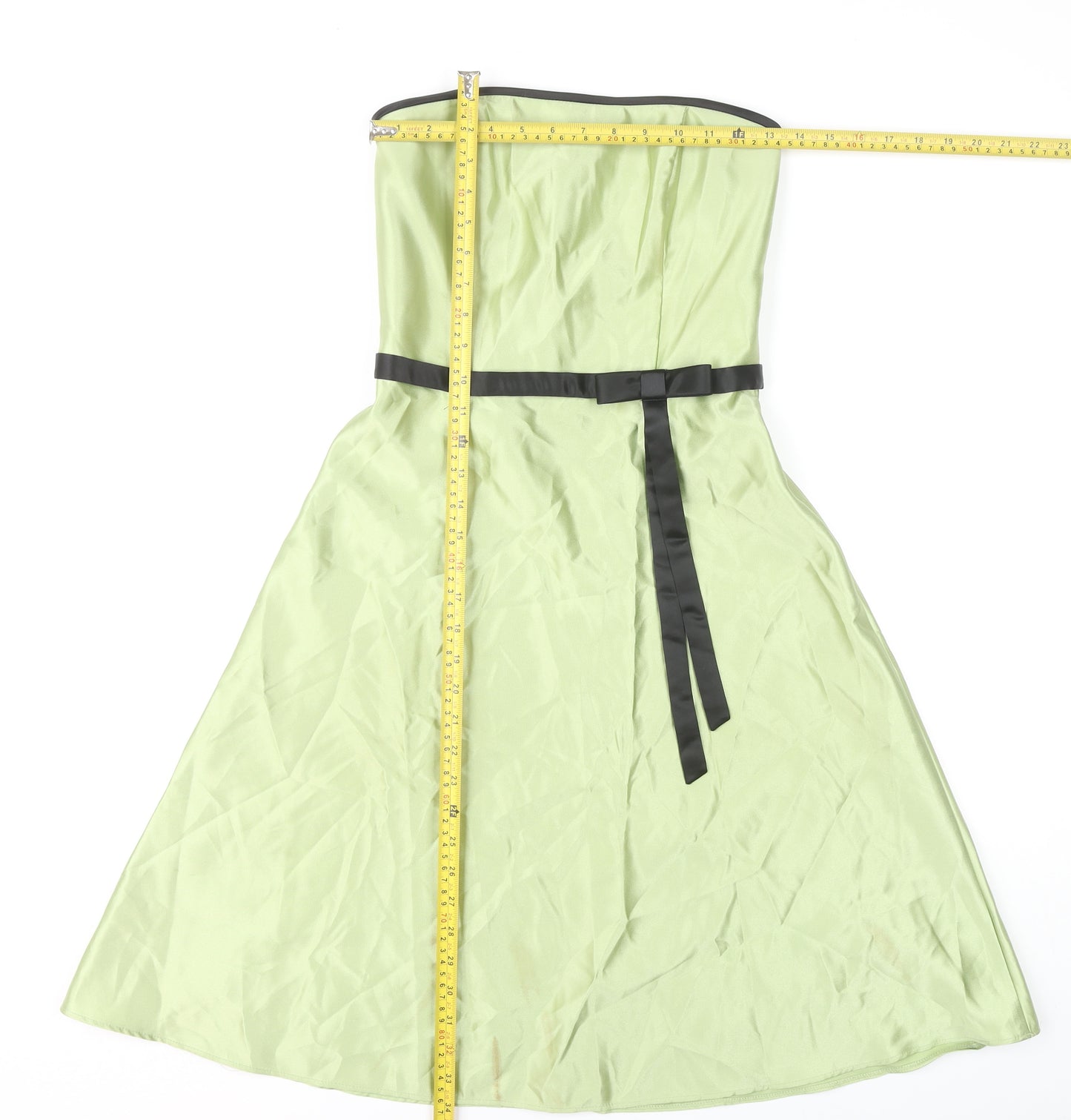 Scott McClintock Women's Green A-Line Dress, Size 4P