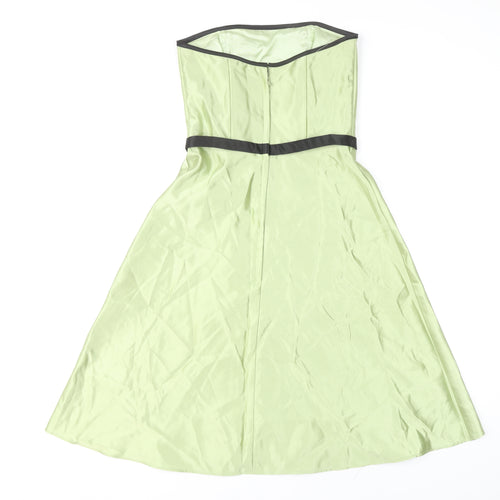 Scott McClintock Women's Green A-Line Dress, Size 4P