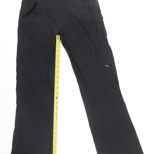 Rohan Women's Black Trousers, Size S, Stretch, Casual