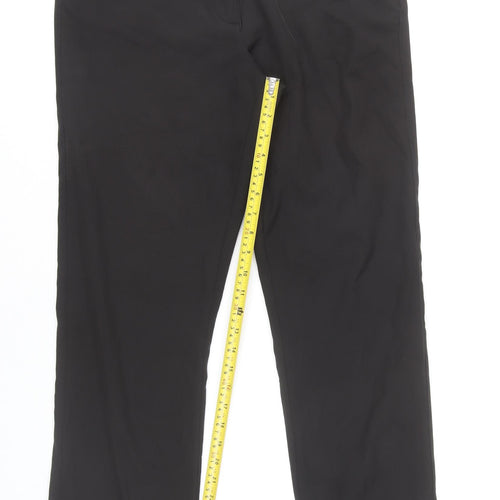 Slazenger Women's Black Straight Trousers Size 12
