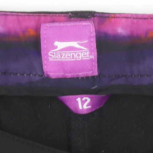 Slazenger Women's Black Straight Trousers Size 12