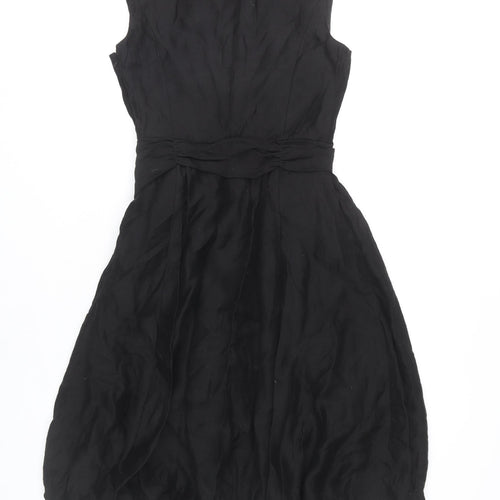 Monsoon Women's Black Fit & Flare Dress Size 8
