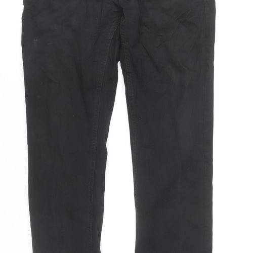 Zara Man Black Chino Trousers for Men Size 42
