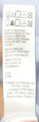 Marks and Spencer Women's Blue Jogger Trousers M