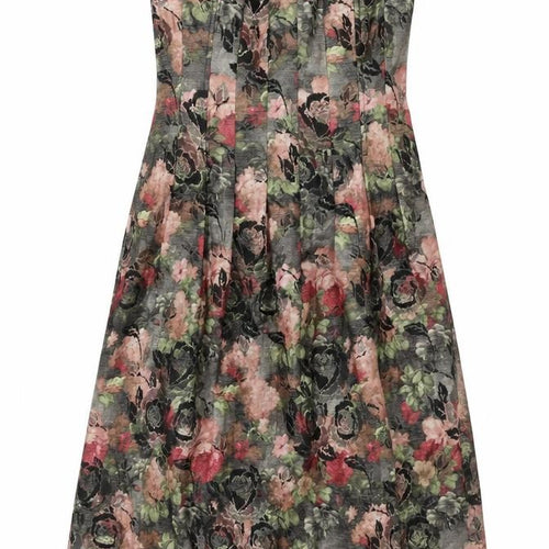 F&F Women's Floral A-Line Dress Size 12 Multicoloured