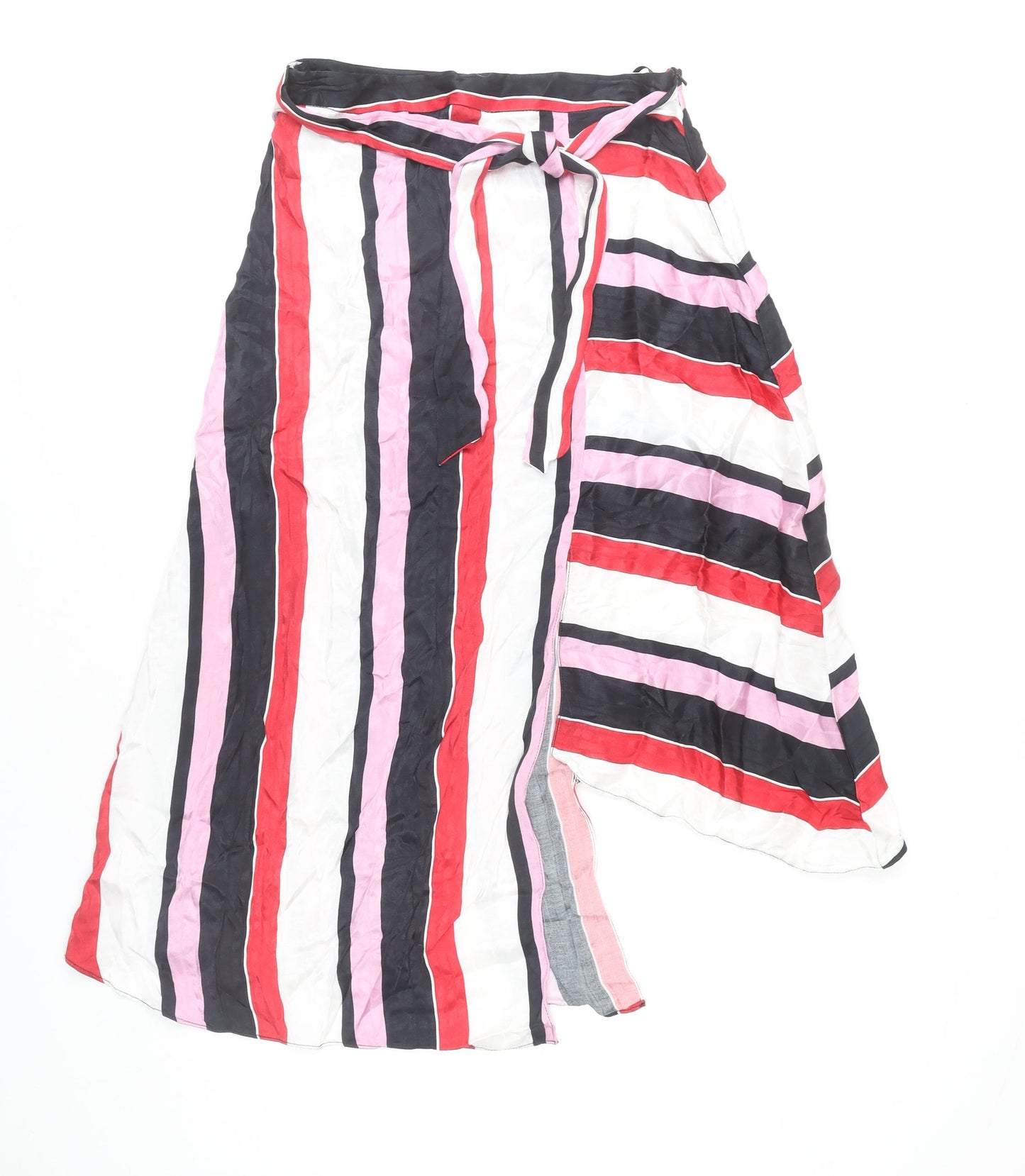 River Island Women's Multicoloured Size 10 Wrap Skirt