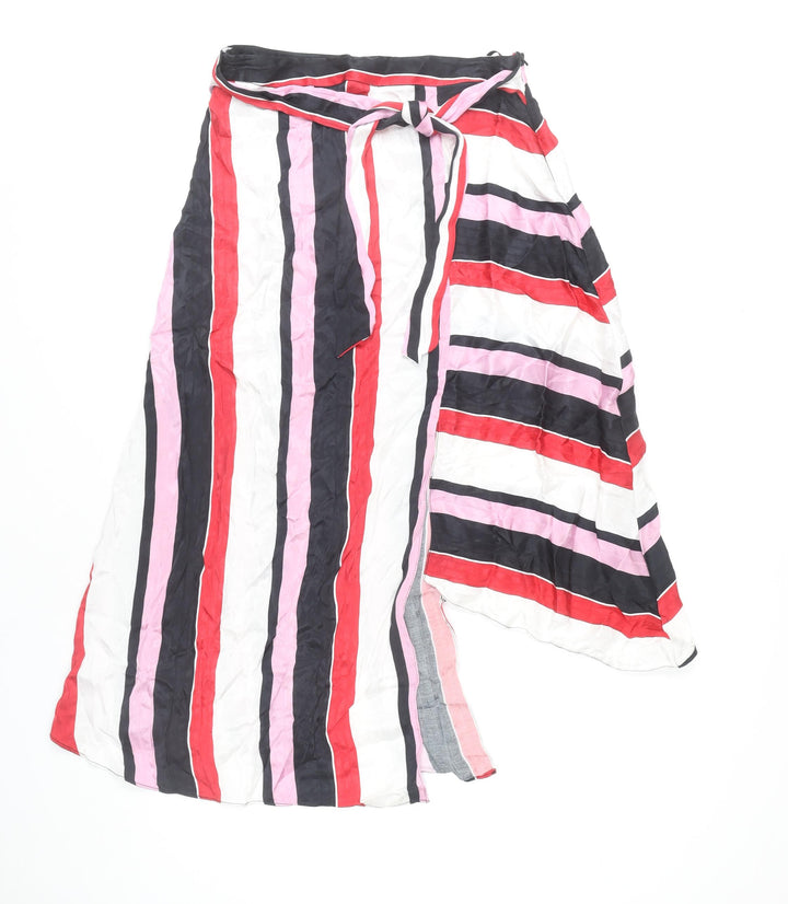 River Island Women's Multicoloured Size 10 Wrap Skirt