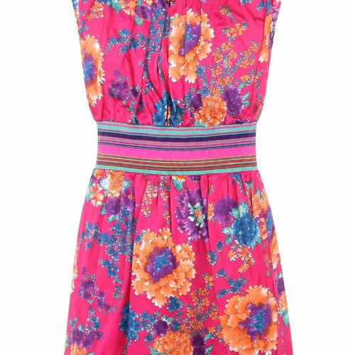 Fever London Women's Multicoloured Floral Dress Size 12