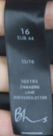 BHS Women's Multicoloured Sheath Dress Size 16