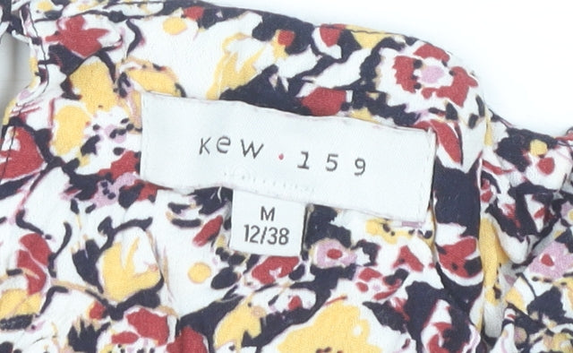 Kew 159 Women's Multicoloured Floral Tunic Blouse, Size 12