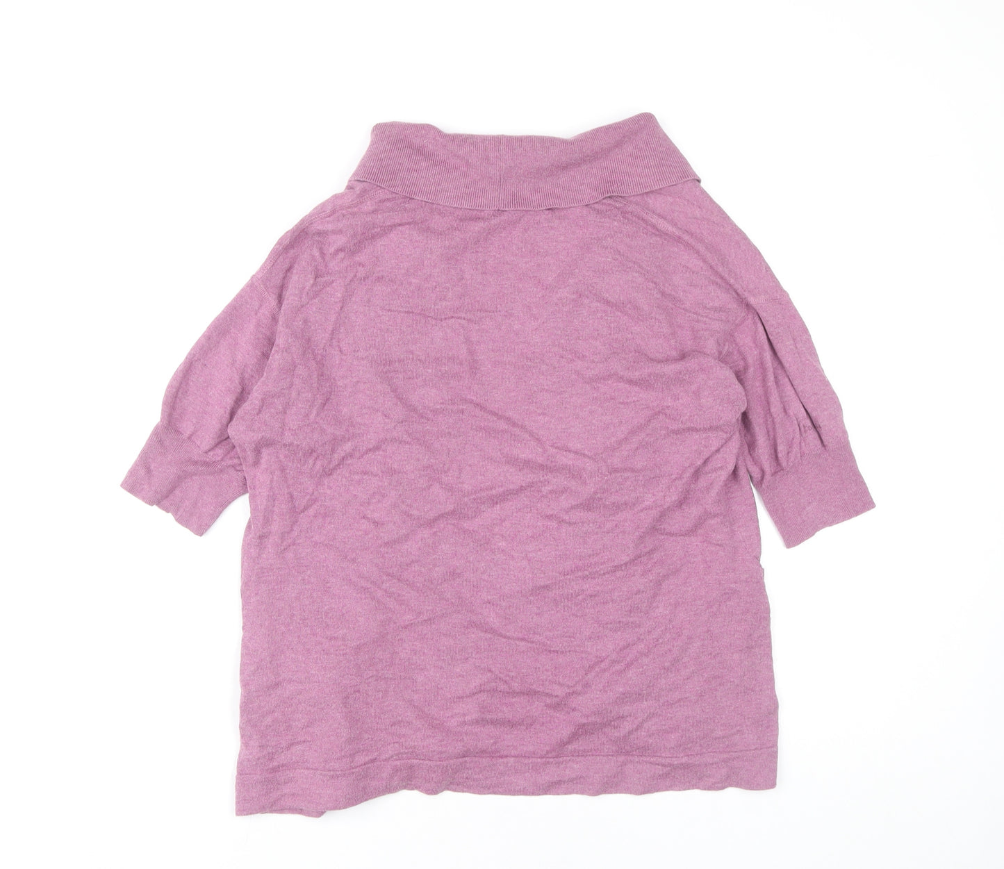 Fat Face Women's Pink Open Front Cardigan Size 12 Cotton