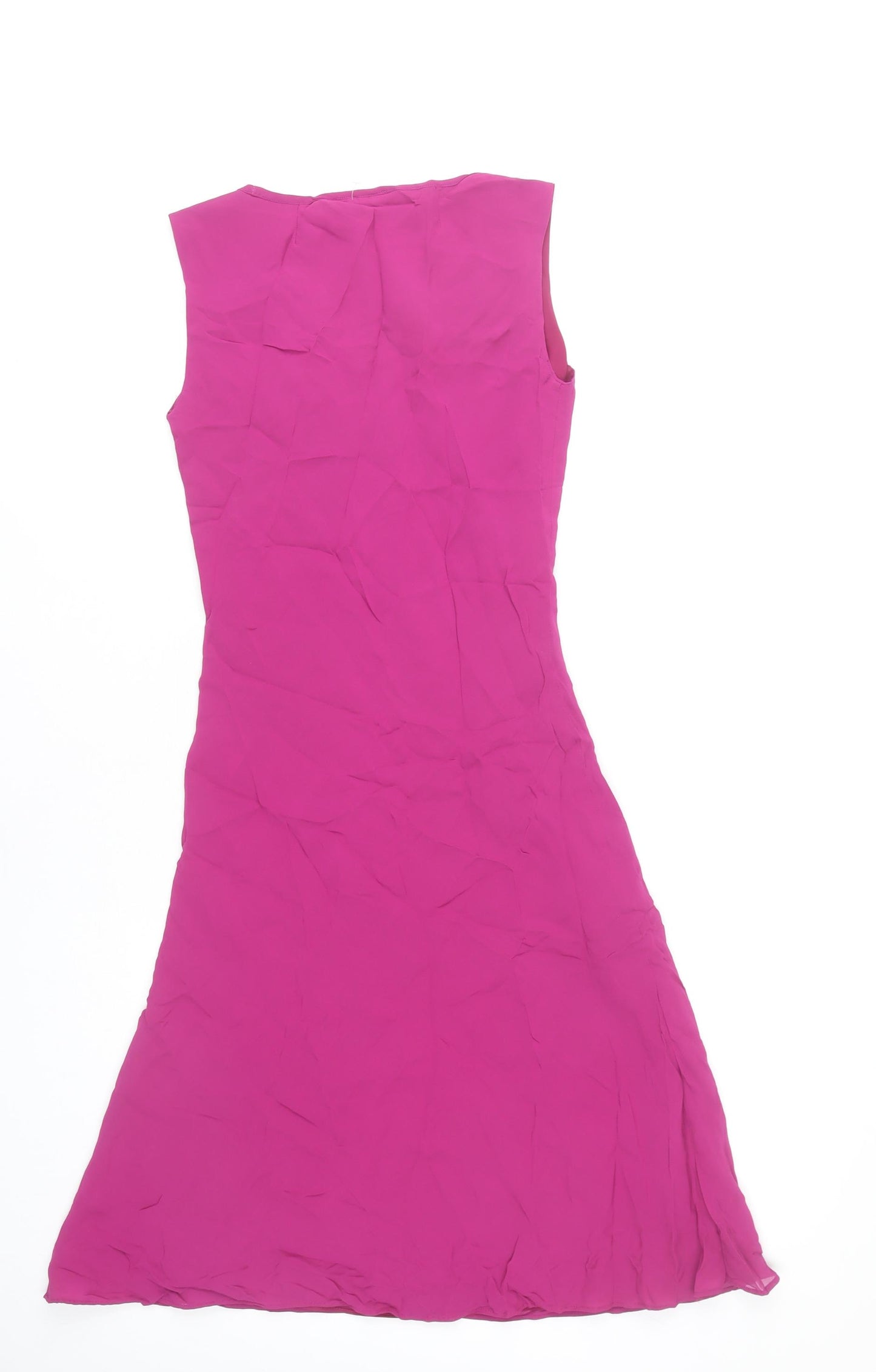 Warehouse Women’s Pink Sheath Dress Size 8 Sleeveless
