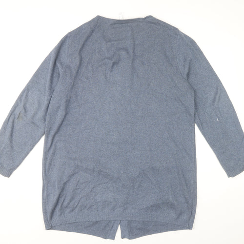 Mona Women's Blue Cardigan Size 18