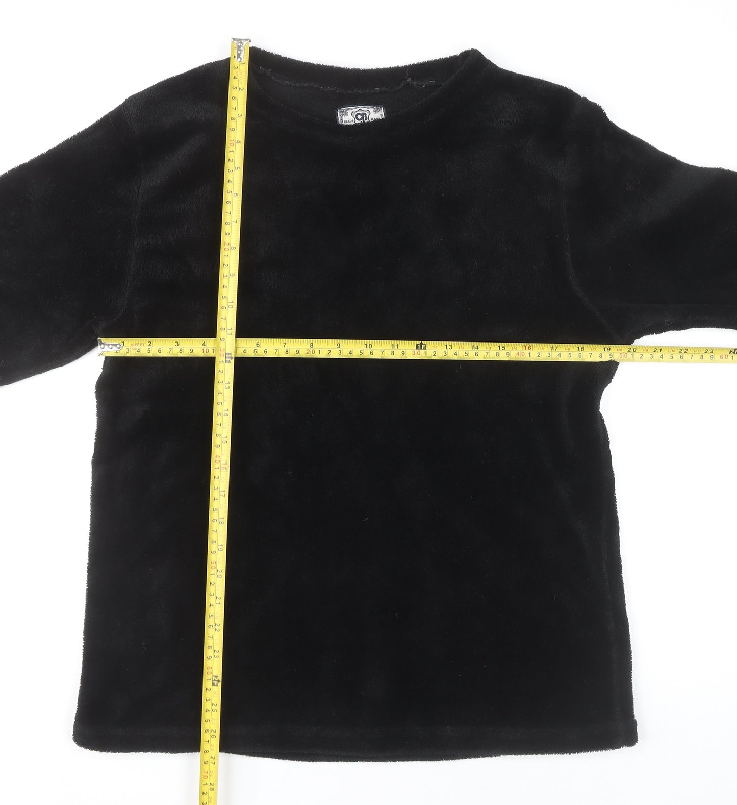 Cargo Bay Men's Black Fleece Sweatshirt M