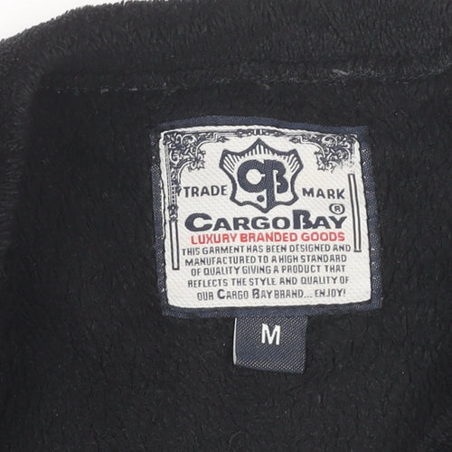 Cargo Bay Men's Black Fleece Sweatshirt M
