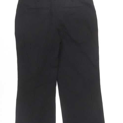 Next Women's Black Straight Trousers, Size 10
