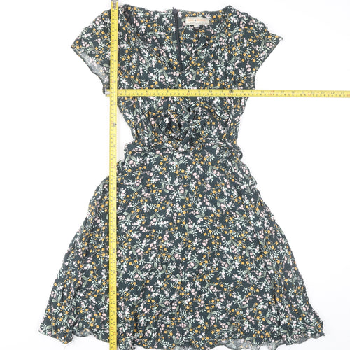 Dorothy Perkins Women's Floral Fit & Flare Dress, Size 12